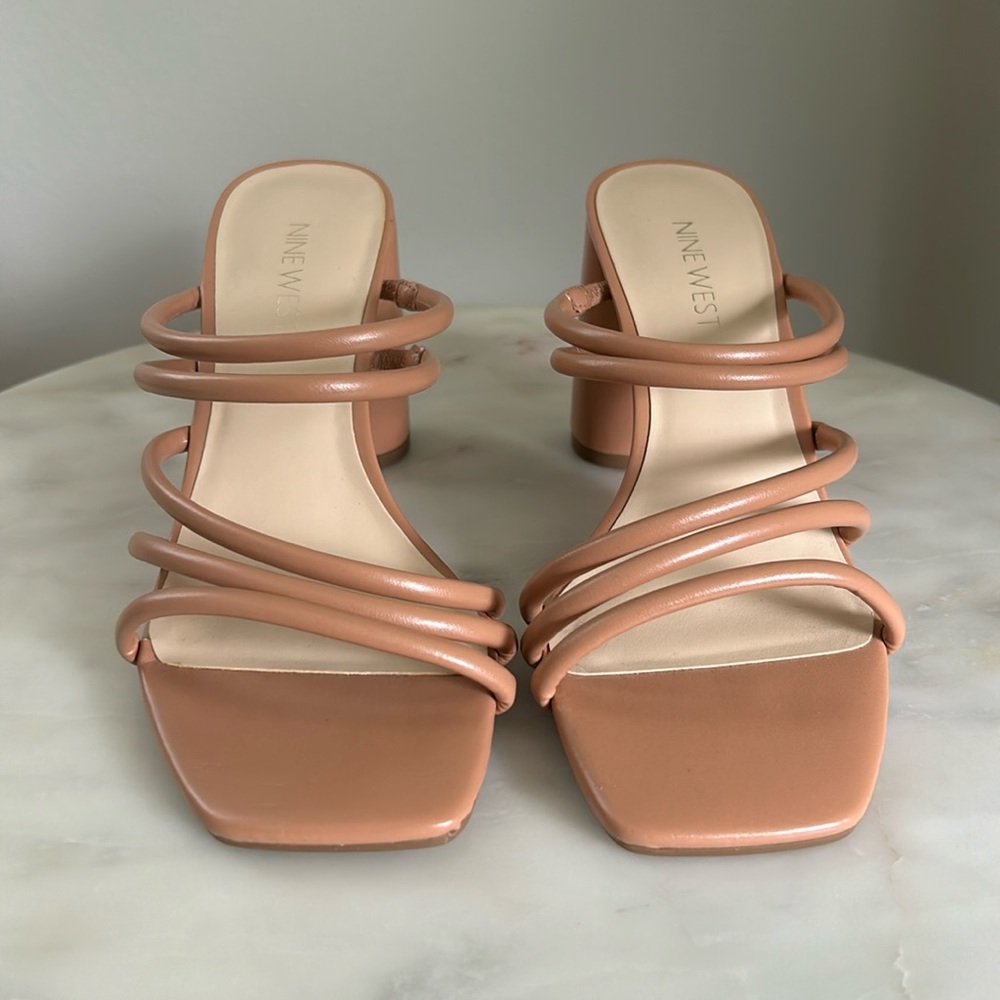 Nine West Nude Heels